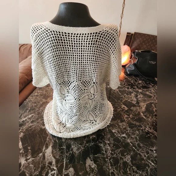 Handmade Crochet Top - Picture 3 of 3